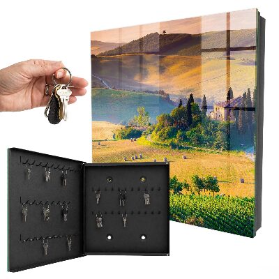 Boîte à clés decorative Idylle toscane