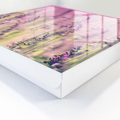 Armoire à clés murale Jardin violet