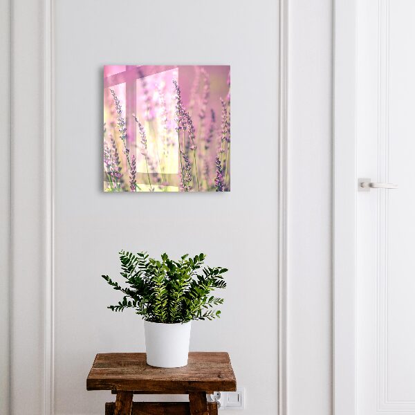 Armoire à clés murale Jardin violet