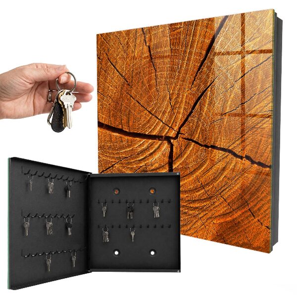 Armoire à clés murale Structure en bois