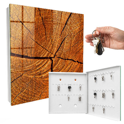 Armoire à clés murale Structure en bois