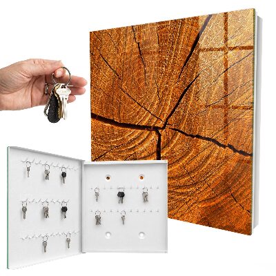 Armoire à clés murale Structure en bois