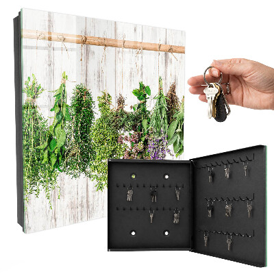 Armoire à clés murale Herbes séchées