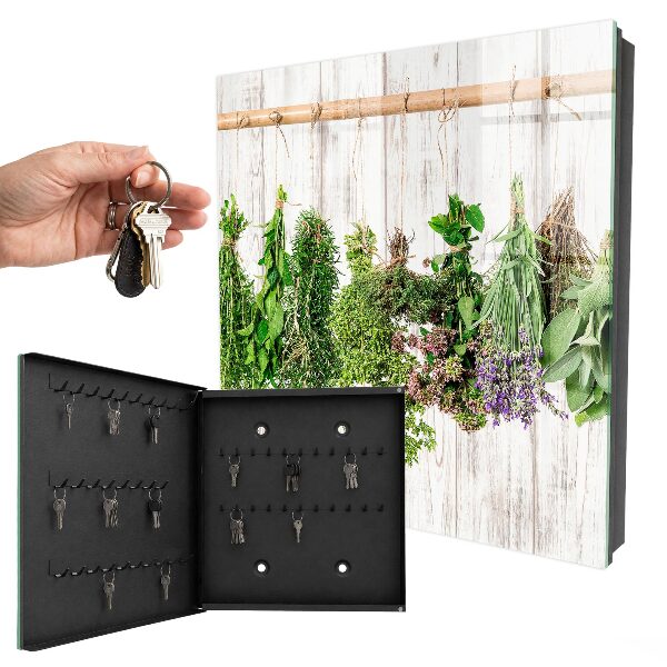 Armoire à clés murale Herbes séchées