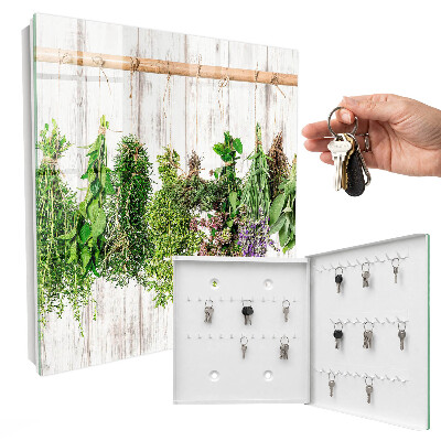 Armoire à clés murale Herbes séchées