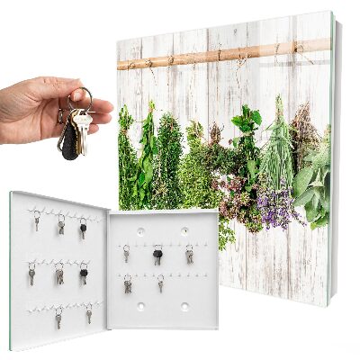 Armoire à clés murale Herbes séchées