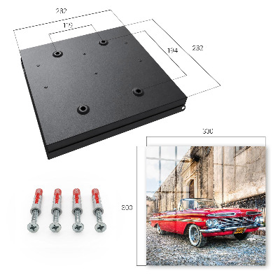 Armoire à clés murale Voiture rétro