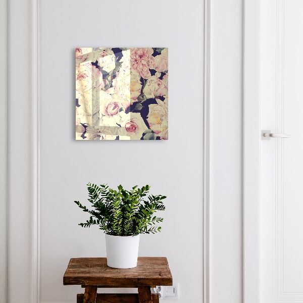 Boîte à clés decorative Élégance florale