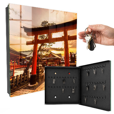 Boîte à clés decorative Porte japonaise