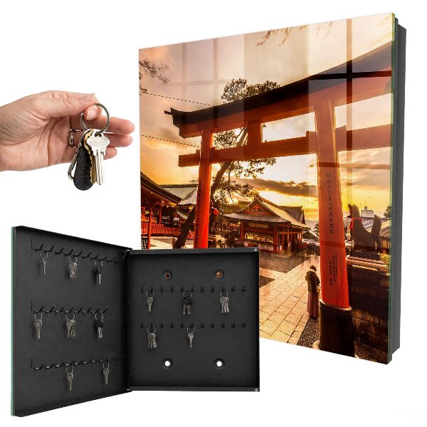 Boîte à clés decorative Porte japonaise