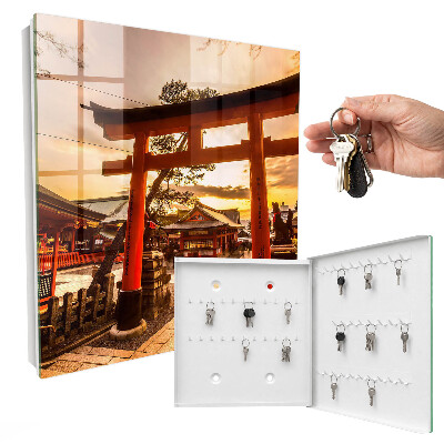 Boîte à clés decorative Porte japonaise