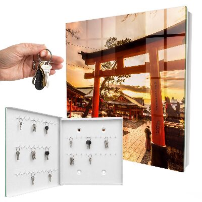 Boîte à clés decorative Porte japonaise