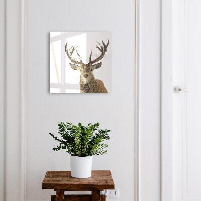Armoire à clés murale Cerf d'hiver