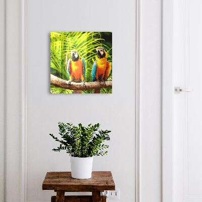 Boîte à clés decorative Oiseaux tropicaux