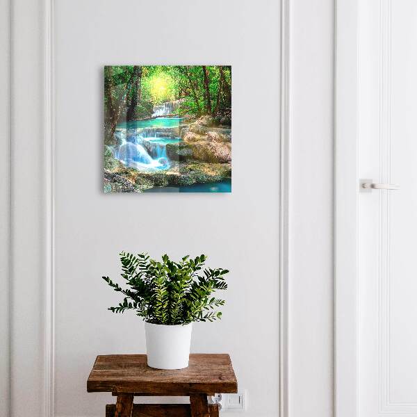 Boîte à clés decorative Oasis paradisiaque
