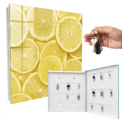 Boîte à clés decorative Tranches de citron