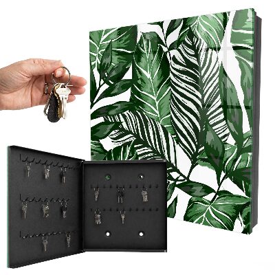Boîte à clés decorative Modèles végétaux