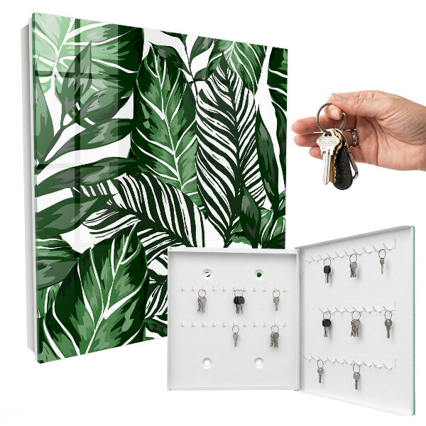 Boîte à clés decorative Modèles végétaux
