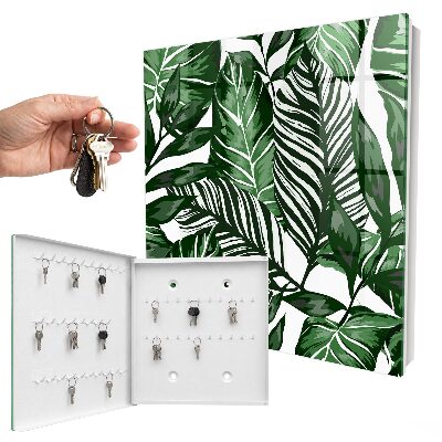 Boîte à clés decorative Modèles végétaux