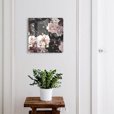 Armoire à clés murale La magie des fleurs