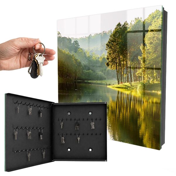 Armoire à clés murale Paysage vert