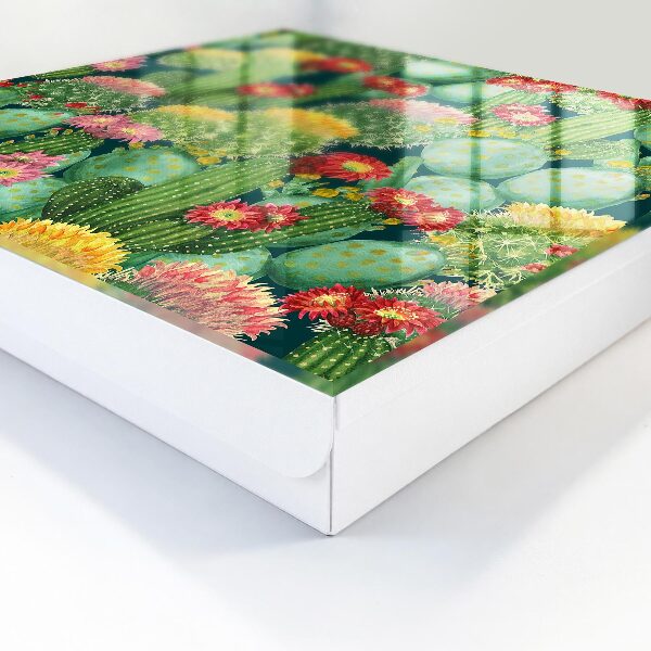 Armoire à clés murale Jardin coloré