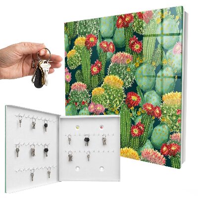 Armoire à clés murale Jardin coloré
