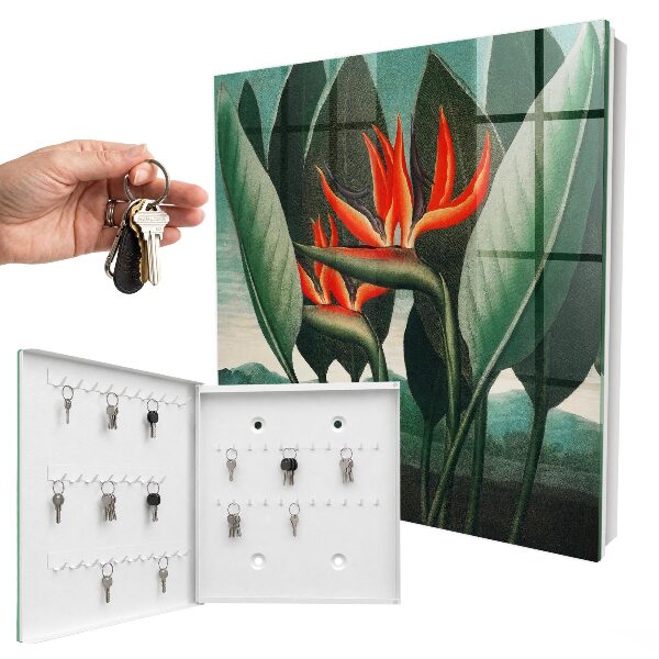 Boîte à clés decorative Nature exotique