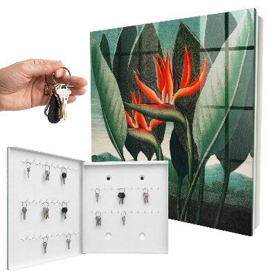 Boîte à clés decorative Nature exotique
