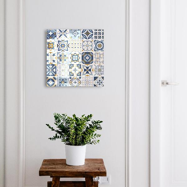 Boîte à clés decorative Carreaux colorés