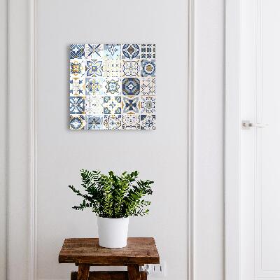 Boîte à clés decorative Carreaux colorés