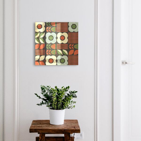 Boîte à clés decorative Fleurs joyeuses