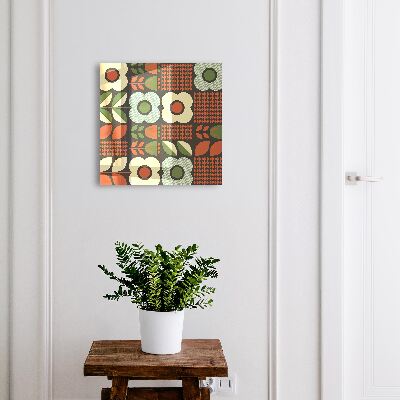 Boîte à clés decorative Fleurs joyeuses