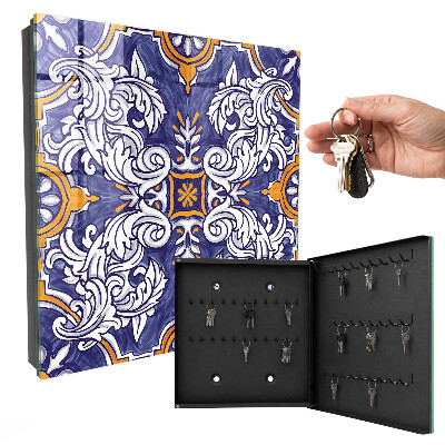 Armoire à clés murale Décoration végétale
