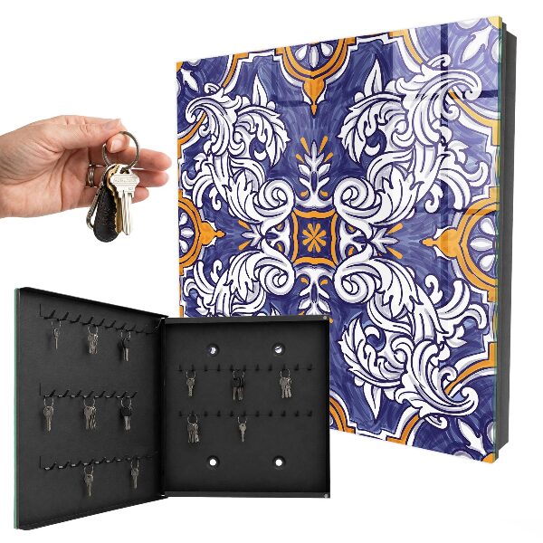 Armoire à clés murale Décoration végétale