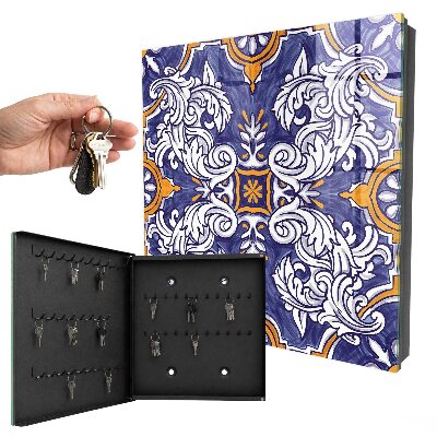 Armoire à clés murale Décoration végétale