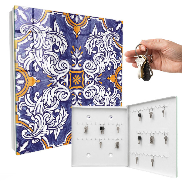 Armoire à clés murale Décoration végétale