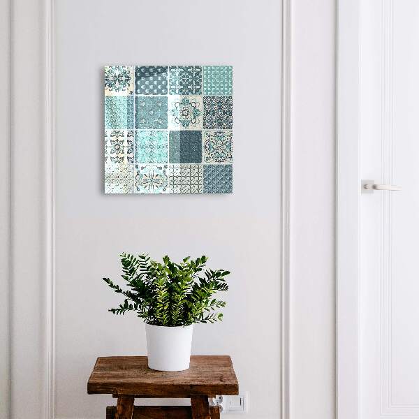 Armoire à clés murale Mosaïque rétro