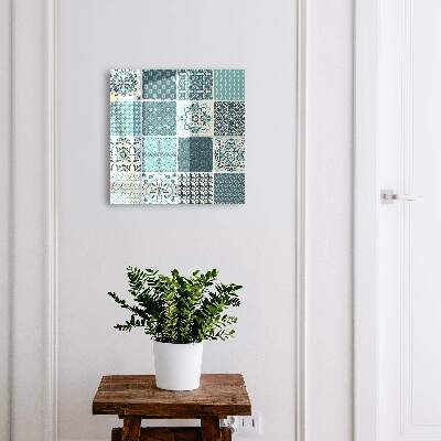 Armoire à clés murale Mosaïque rétro