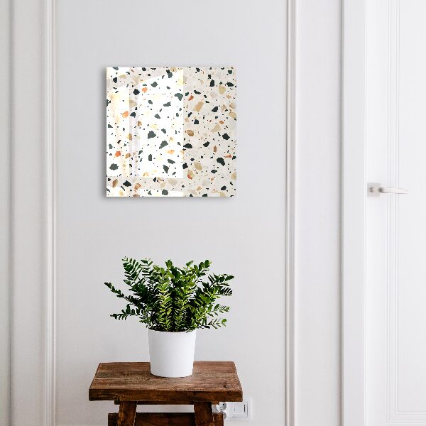 Boîte à clés decorative Motif terrazzo