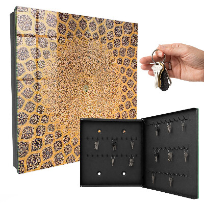 Armoire à clés murale Ornement géométrique