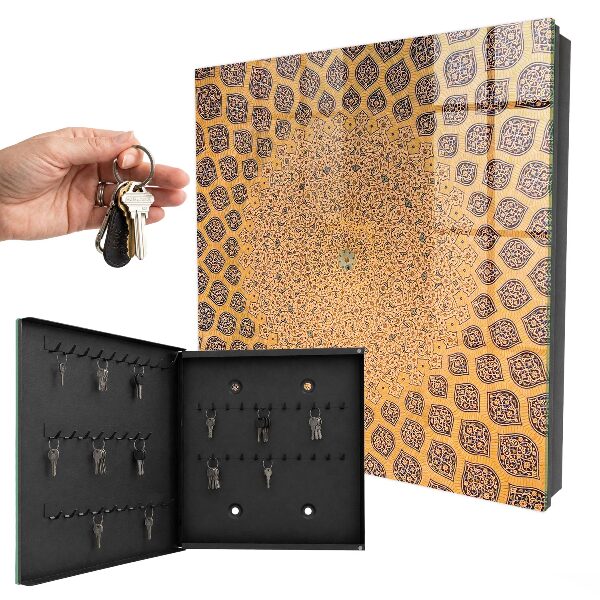 Armoire à clés murale Ornement géométrique