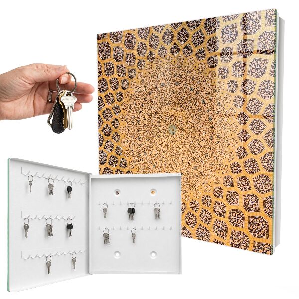 Armoire à clés murale Ornement géométrique