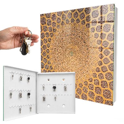 Armoire à clés murale Ornement géométrique