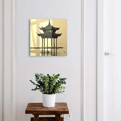 Armoire à clés murale Pavillon sur l'eau