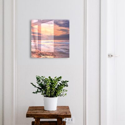 Armoire à clés murale Coucher de soleil