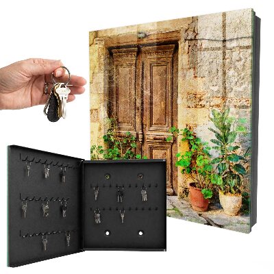 Armoire à clés murale Portes rustiques