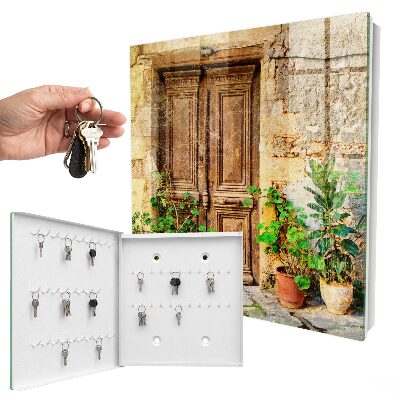Armoire à clés murale Portes rustiques