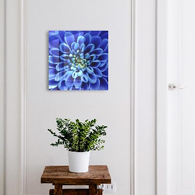 Armoire à clés murale Fleur bleue
