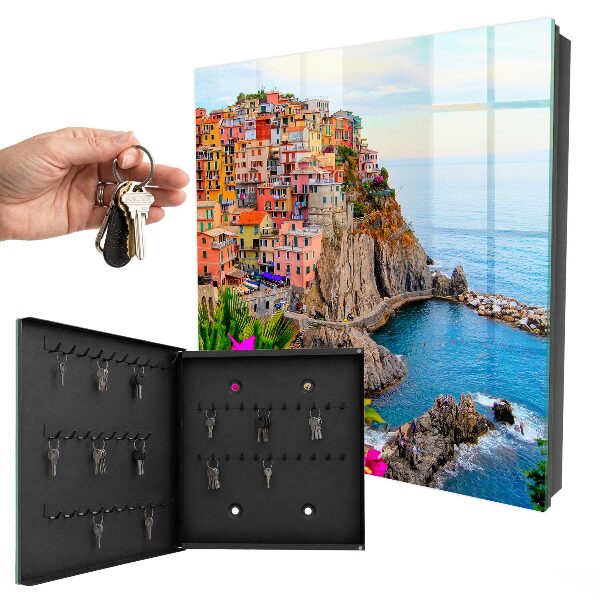 Armoire à clés murale Baie colorée